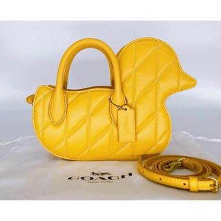 コーチ(COACH)の✨激レア✨COACH 2wayショルダーバッグ　アヒル　キルティング　ダック(ショルダーバッグ)