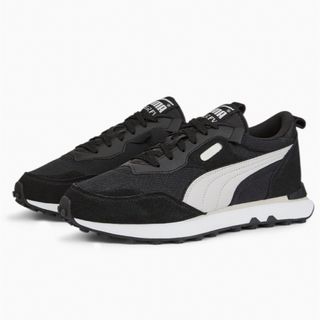 プーマ(PUMA)の【新品】PUMA☆ユニセックス　ライダー　FV  黒　ブラック　25㎝(スニーカー)