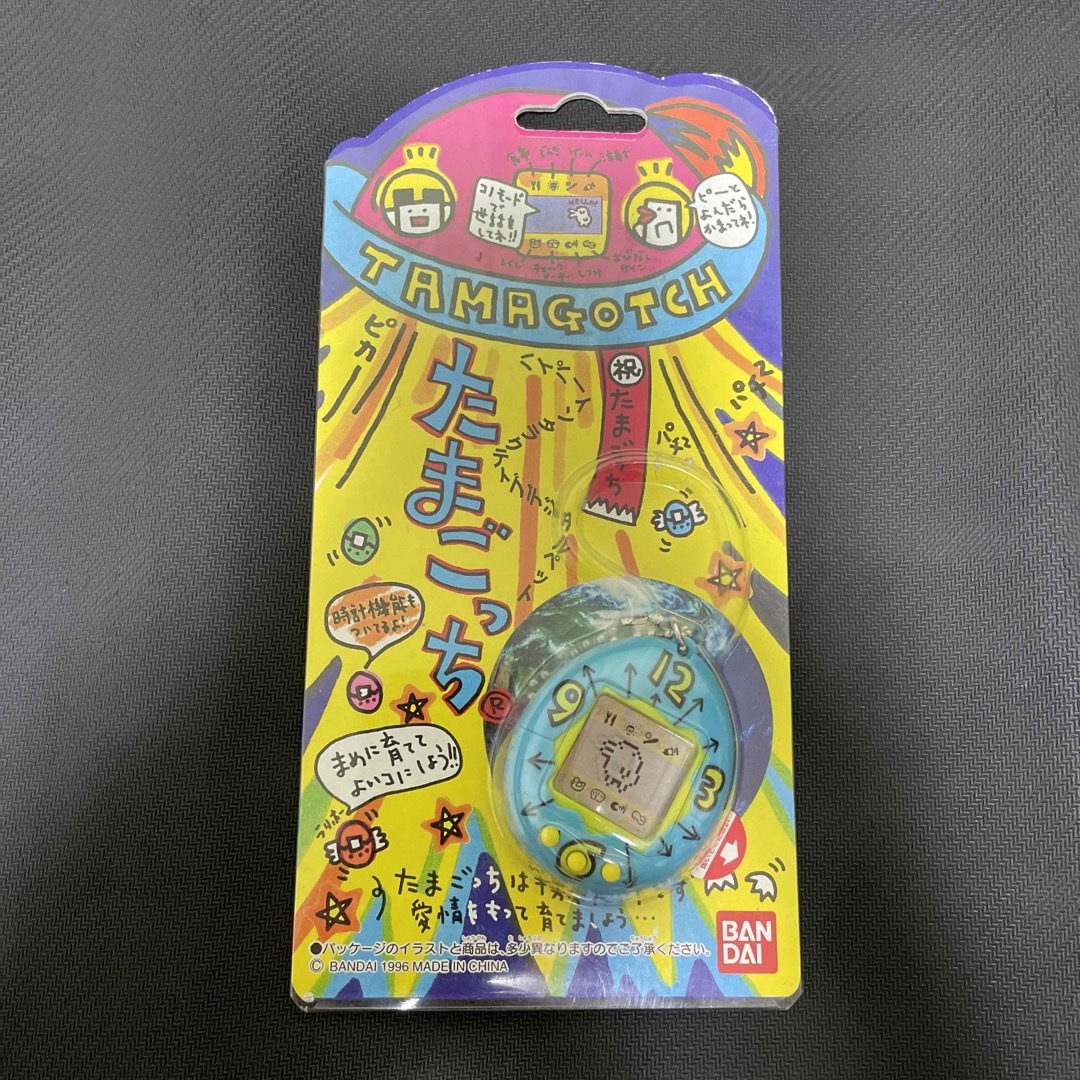 BANDAI - 初代 たまごっち 時計柄 ブルー×イエローの通販 by BANDAI - 初代 たまごっち 時計柄 ブルー×イエローの通販 by