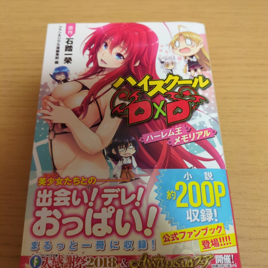 ハイスクールD×D ハーレム王メモリアル エンタメ/ホビーの本(文学/小説)の商品写真