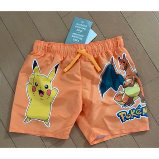 ポケモン(ポケモン)のポケモン ピカチュウ リザードン 水着 パンツ 100(水着)