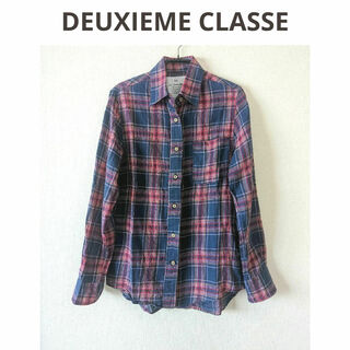 ドゥーズィエムクラス(DEUXIEME CLASSE)のDEUXIEME CLASSE◆チェックシャツ(シャツ/ブラウス(長袖/七分))