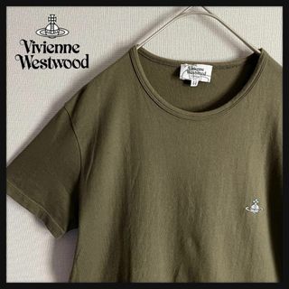 Vivienne Westwood - 【☆人気モデル☆入手困難オーブ】ヴィヴィアンウエストウッド 刺繍ロゴTシャツ