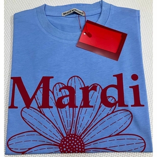 Mardi Mercredi Tシャツ マルディメクルディ半袖 ブルーレッド(Tシャツ(半袖/袖なし))