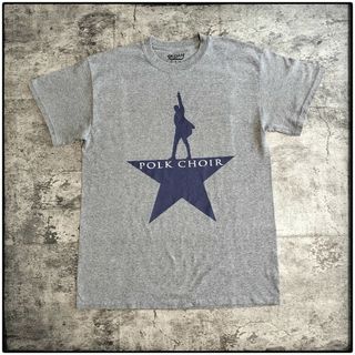 ギルタン(GILDAN)の【C411】GILDAN POLK CHOIR USA古着 半袖Tシャツ グレー(Tシャツ/カットソー(半袖/袖なし))