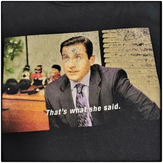 【C415】THE OFFICE シットコム 00s USA古着 半袖Tシャツ(Tシャツ/カットソー(半袖/袖なし))