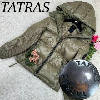 タトラス(TATRAS)のA640 タトラス レディース ダウンジャケット ナイロン カーキ M 2(ダウンジャケット)