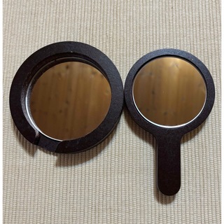 手鏡　木製　日本製