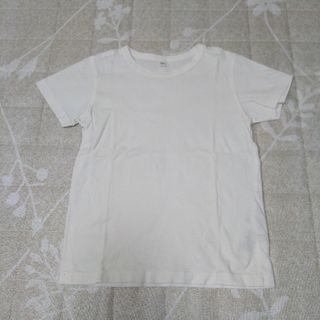 ムジルシリョウヒン(MUJI (無印良品))の無印良品　半袖Ｔシャツ　110　シンプル　白(Tシャツ/カットソー)