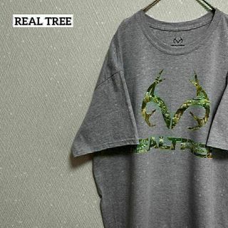 REAL TREE リアルツリー Tシャツ 半袖 ゆるだぼ 古着 XL(Tシャツ/カットソー(半袖/袖なし))