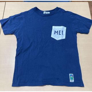 コーエン(coen)のcoen MEI Tシャツ ブルー Sサイズ(Tシャツ/カットソー(半袖/袖なし))