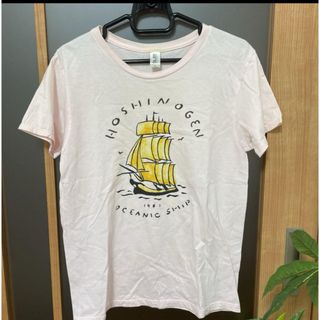 星野源  OCEANIC SHIP Tシャツ Sサイズ ピンク(Tシャツ/カットソー(半袖/袖なし))