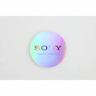 SONY - 非売品 sony ソニー レインボープライド キラキラ ロゴ ステッカー