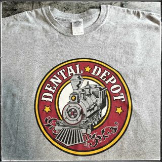 ギルタン(GILDAN)の【C444】GILDAN USA古着 半袖Tシャツ グレー ビッグサイズ(Tシャツ/カットソー(半袖/袖なし))