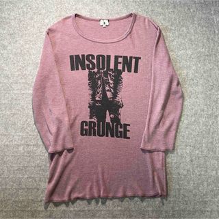 タケオキクチ(TAKEO KIKUCHI)の00's fairy grunge サーマル ワッフル ロンT y2k(Tシャツ/カットソー(七分/長袖))