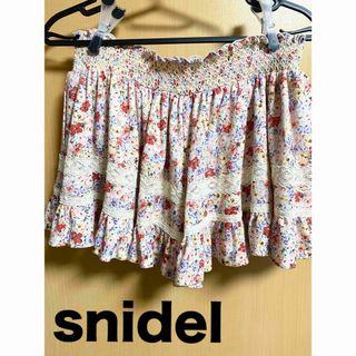 SNIDEL - 🌺snidel（スナイデル）花柄ショートパンツ🌺