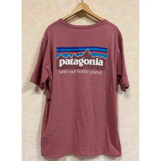 patagonia - パタゴニア M's P-6ミッションオーガニックメンズ半袖Tシャツ ピンク M