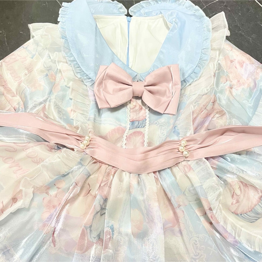 Angelic Pretty - ロリィタ ワンピース ピンク 水色 ゆめかわ Angelic Pretty - ロリィタ ワンピース ピンク 水色 ゆめかわ