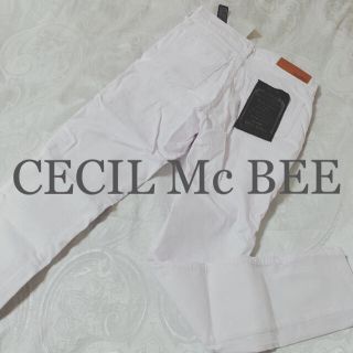 セシルマクビー(CECIL McBEE)のタグ付き！CECIL Mc BEE☆ホワイトパンツ(スキニーパンツ)