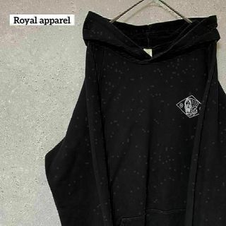 Royal apparel ロイヤルアパレル パーカー 長袖 スカル L(パーカー)