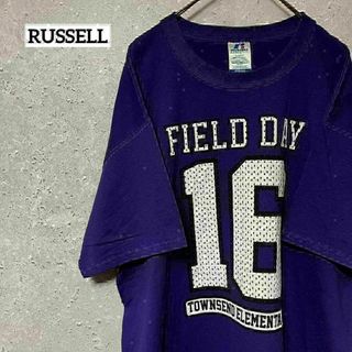 ラッセルアスレティック(Russell Athletic)のRUSSELL ラッセル アスレティック Tシャツ 半袖 L(Tシャツ/カットソー(半袖/袖なし))