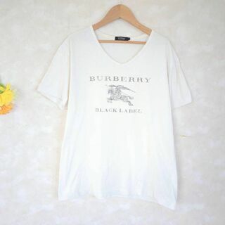 【3】BURBERRY  BLACK LABEL Tシャツ 半袖 綿100%