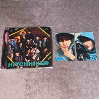 ジェイオーワン(JO1)のJO1 HITCHHIKER 通常盤CD 金城碧海 トレカ2枚(K-POP/アジア)