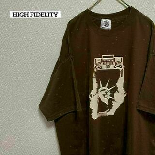 HIGH FIDELITY ハイフィデリティー Tシャツ 半袖 ゆるだぼ XL(Tシャツ/カットソー(半袖/袖なし))