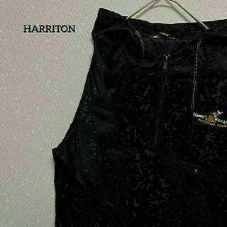 HARRITON ハリトン プルオーバー ナイロンジャケット ハーフジップ ロゴ(ナイロンジャケット)