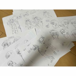 大悪司　設定資料　53枚(キャラクターグッズ)