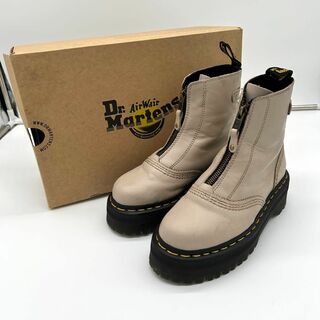 ドクターマーチン(Dr.Martens)の美品 ドクターマーチン Dr.Martens Jetta 厚底 ジップブーツ(ブーツ)