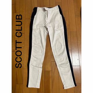 スコットクラブ(SCOT CLUB)の【SCOTT CLUB】スコットクラブ　スキニーパンツ　Mサイズ　ホワイト(スキニーパンツ)