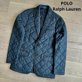 ポロラルフローレン(POLO RALPH LAUREN)のポロラルフローレン　キルティング　テーラードジャケット　Sサイズ　ブラック　黒(テーラードジャケット)