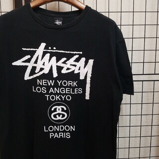 ステューシー(STUSSY)のMexico製 STUSSY WORLD TOUR PRINT S/S TEE(Tシャツ/カットソー(半袖/袖なし))