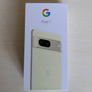 グーグル(Google)の【新品SIMフリー】GooglePixel7 128GB Lemongrass(スマートフォン本体)
