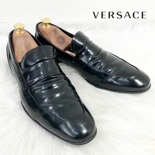 ジャンニヴェルサーチ(Gianni Versace)のVERSACE COLLECTION ヴェルサーチ ローファー レザー シューズ(ドレス/ビジネス)
