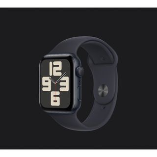 Apple Watch - 【新品・未使用】apple watch se2 44ミリ　ミッドナイト　スポーツ