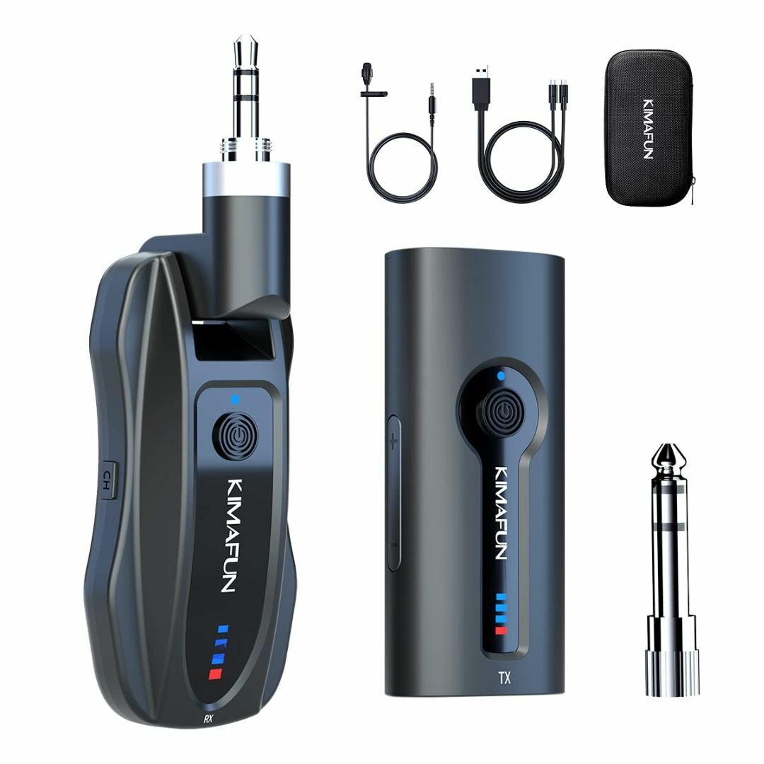 ワイヤレスマイク KIMAFUN2.4Gワイヤレスラベリアマイクシステム ワイヤレスマイク KIMAFUN2.4Gワイヤレスラベリアマイクシステム