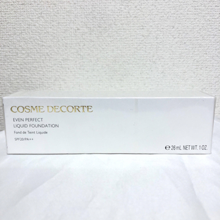 コスメデコルテ(COSME DECORTE)の新品 コスメデコルテ イーブンパーフェクト リキッドファンデーション 303(ファンデーション)