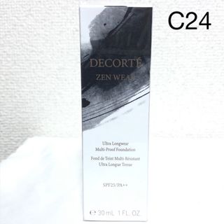 コスメデコルテ(COSME DECORTE)の新品 コスメデコルテ ゼンウェアフルイド C24 ファンデーション 30ml(ファンデーション)