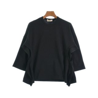 コムデギャルソン(COMME des GARCONS)のCOMME des GARCONS Tシャツ・カットソー XS 黒 【古着】【中古】(カットソー(半袖/袖なし))