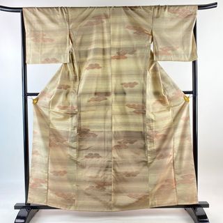 紬 身丈161.5cm 裄丈67.5cm 正絹 美品 優品 【中古】(着物)