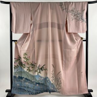 訪問着 身丈163cm 裄丈67.5cm 正絹 美品 秀品 【中古】(着物)