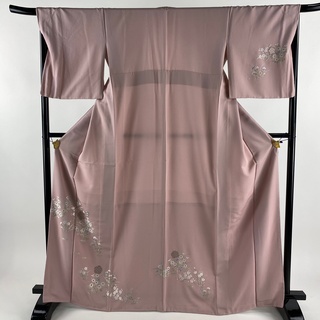 付下げ 身丈166cm 裄丈68cm 正絹 秀品 【中古】(着物)