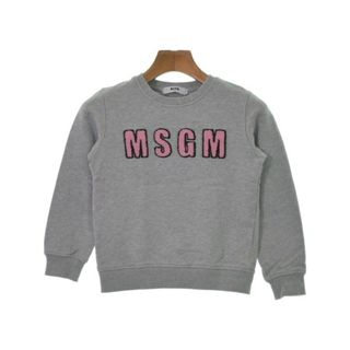 MSGM KIDS エムエスジイエム　キッズ スウェット 6anni グレー 【古着】【中古】(Tシャツ/カットソー)