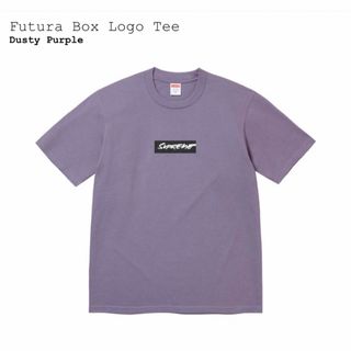 Supreme - Futura Box Logo Tee Dusty Purple L