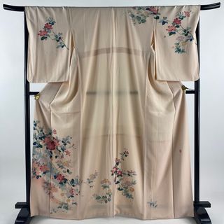 訪問着 身丈166cm 裄丈68cm 正絹 秀品 【中古】(着物)