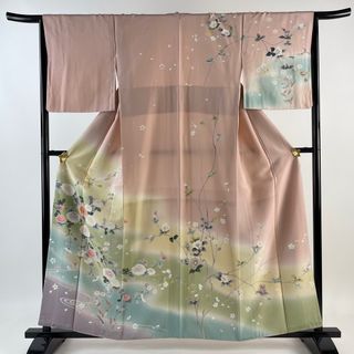 訪問着 身丈160cm 裄丈65cm 正絹 美品 秀品 【中古】(着物)