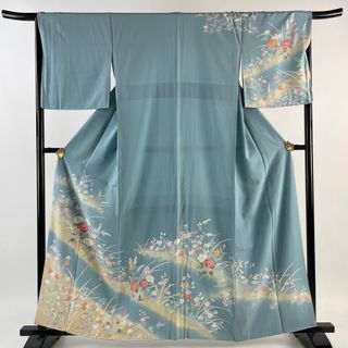 訪問着 身丈161cm 裄丈65cm 正絹 秀品 【中古】