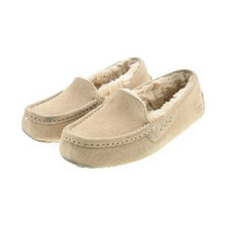 アグ(UGG)のUGG アグ モカシン/デッキシューズ 23cm ベージュ 【古着】【中古】(スリッポン/モカシン)